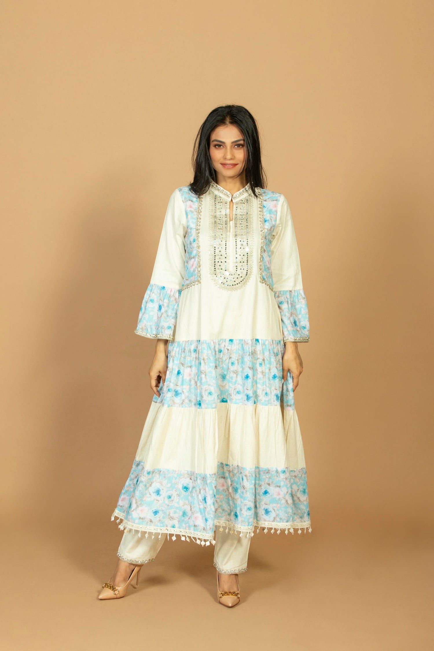 Anarkali Kurti With Pant