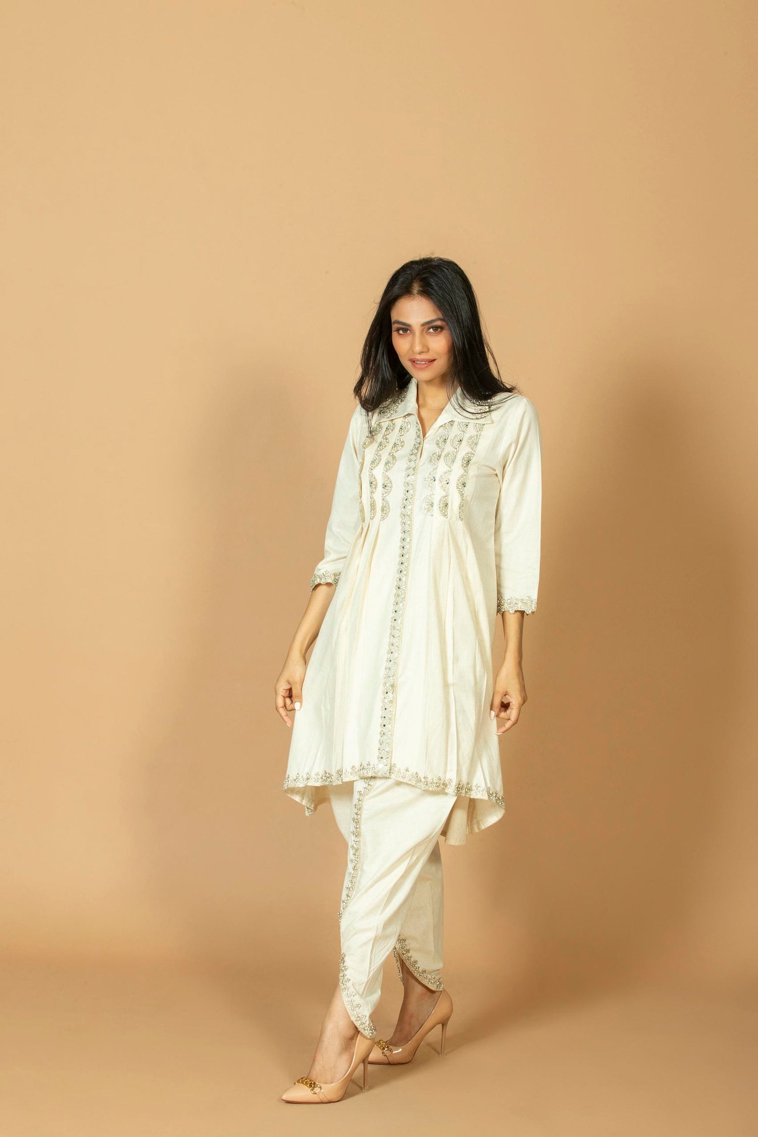 Kurti With Dhoti