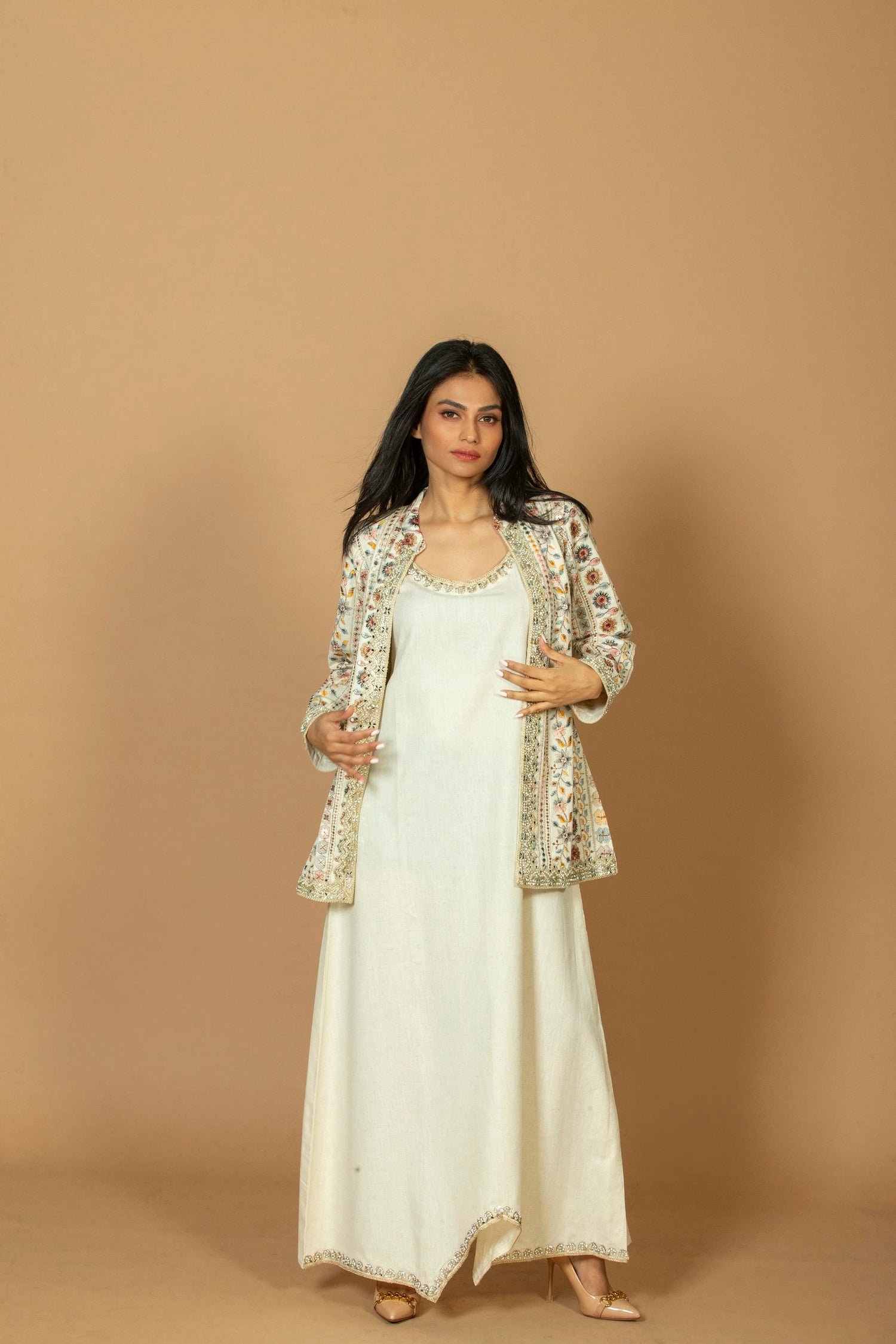 Long Gown With Jacket